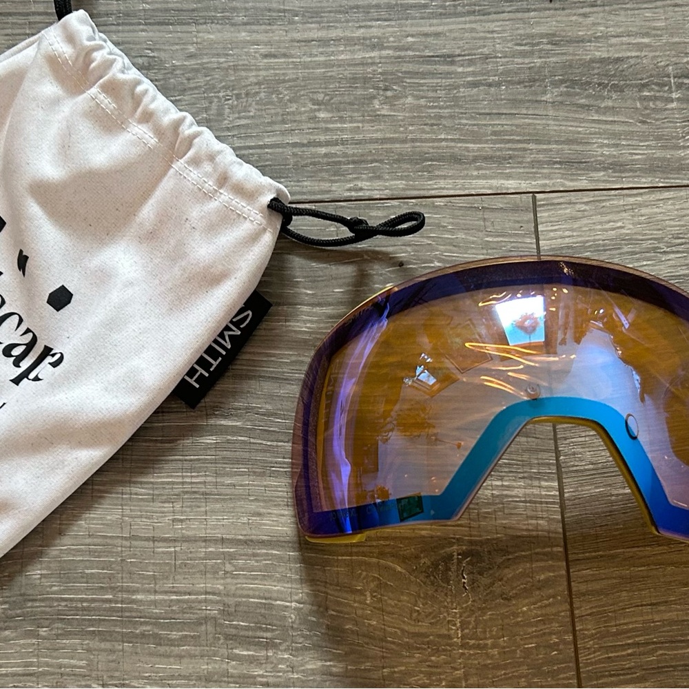 Smith I/O mag XL lens with Pouch - ChromaPop Storm Rose Flash